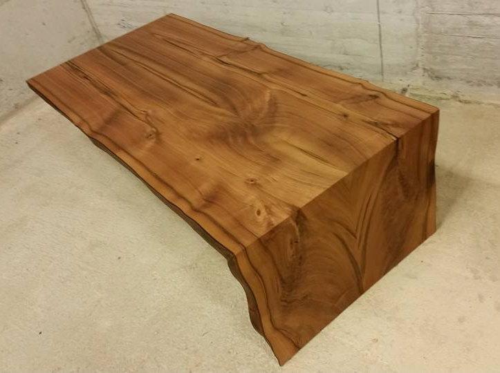 Floating Wood Console Coffee Table Floating Wood Console Coffee Table
