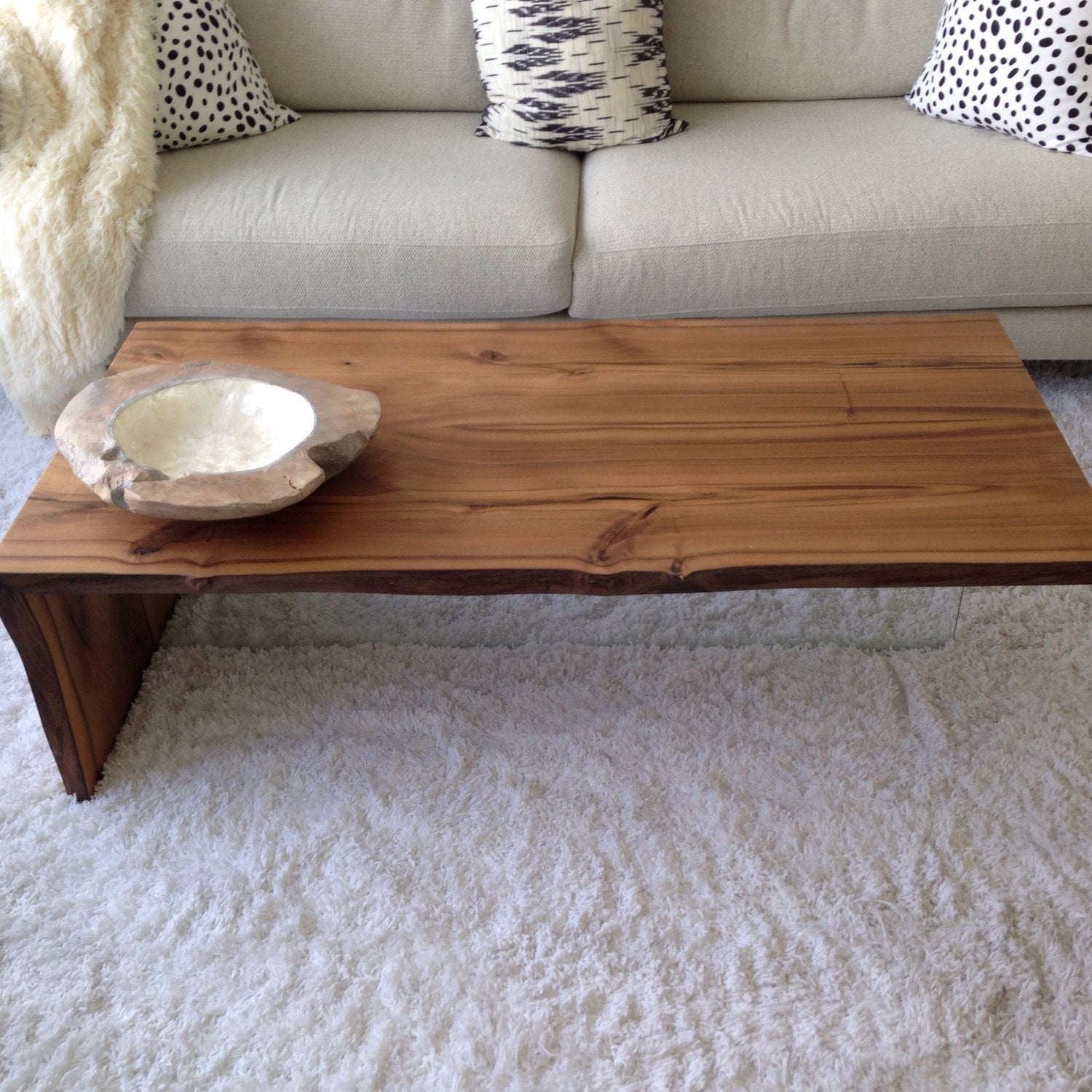 Floating Wood Console Coffee Table Floating Wood Console Coffee Table
