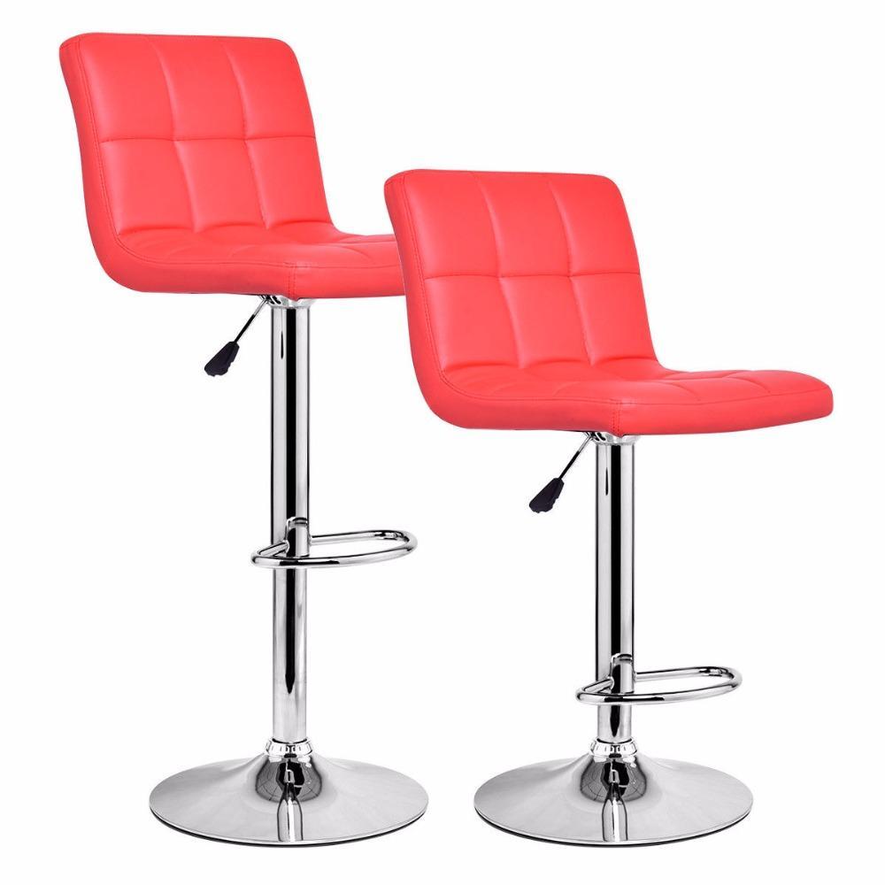 Adjustable Modern Bar Stools Set of 2 Pieces Adjustable Modern Bar Stools Set of 2 Pieces