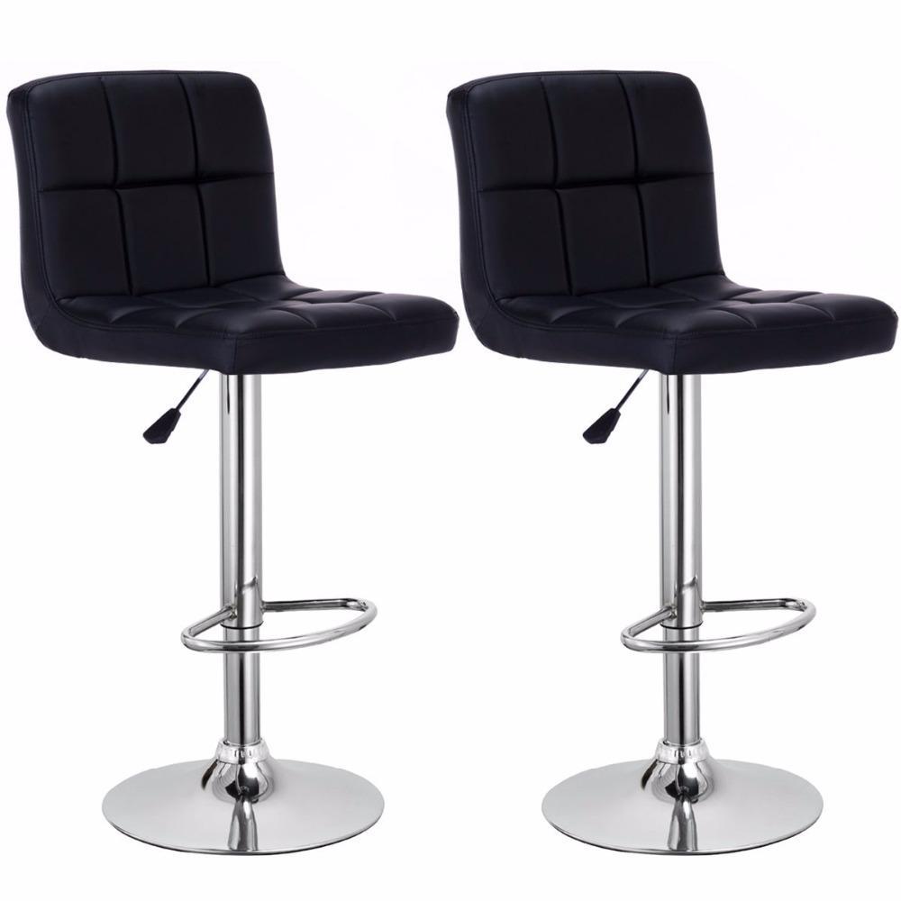 Adjustable Modern Bar Stools Set of 2 Pieces Adjustable Modern Bar Stools Set of 2 Pieces