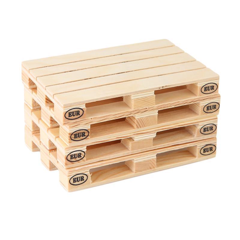 Mini Wooden Pallet Coaster 4pcs/set Mini Wooden Pallet Coaster 4pcs/set