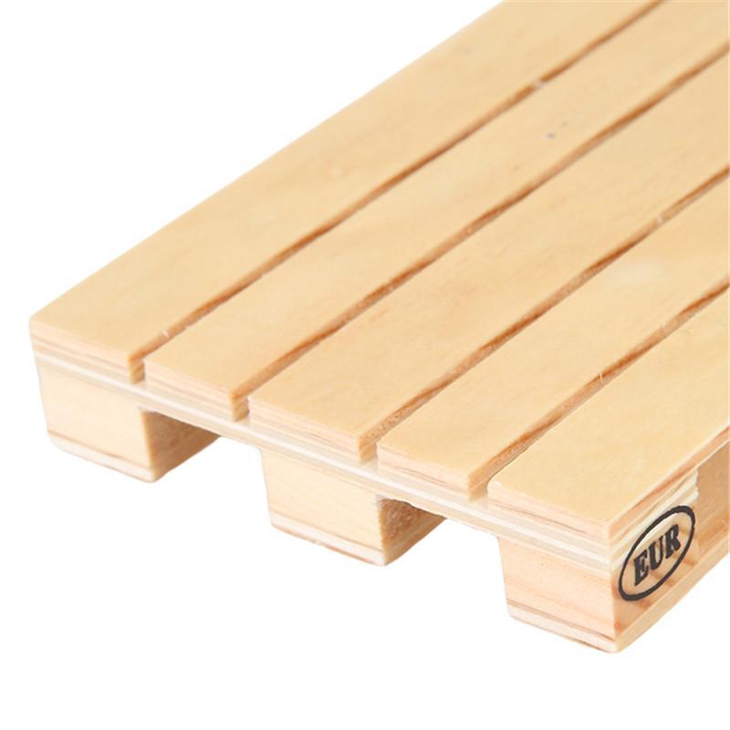 Mini Wooden Pallet Coaster 4pcs/set Mini Wooden Pallet Coaster 4pcs/set
