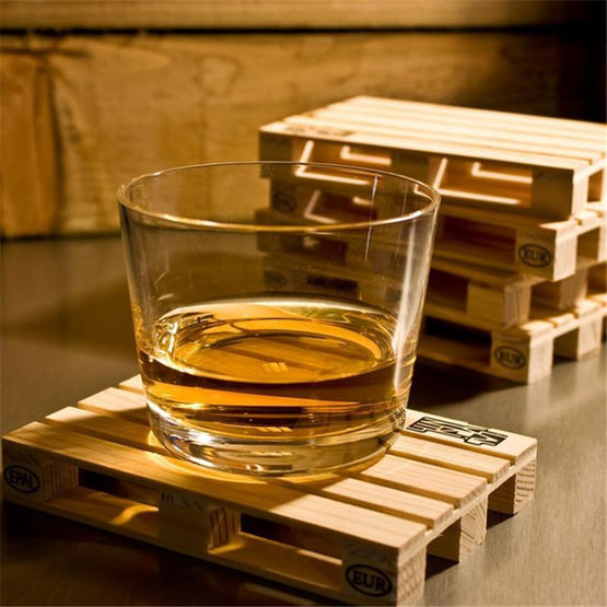 Mini Wooden Pallet Coaster 4pcs/set