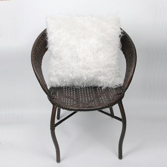 Faux Fur Mongolian Pillow Cover