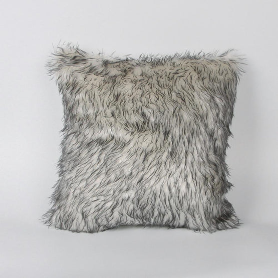 Faux Fur Mongolian Pillow Cover